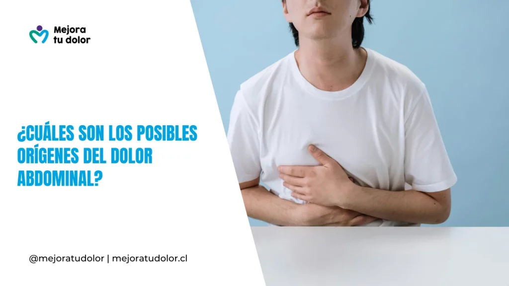 ¿Cuáles son los posibles orígenes del dolor abdominal?